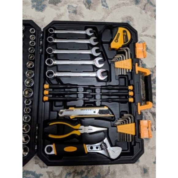 158 Piece Tool Set-General Household Hand Tool Kit, Auto Repair Tool Set - Picture 2 of 3